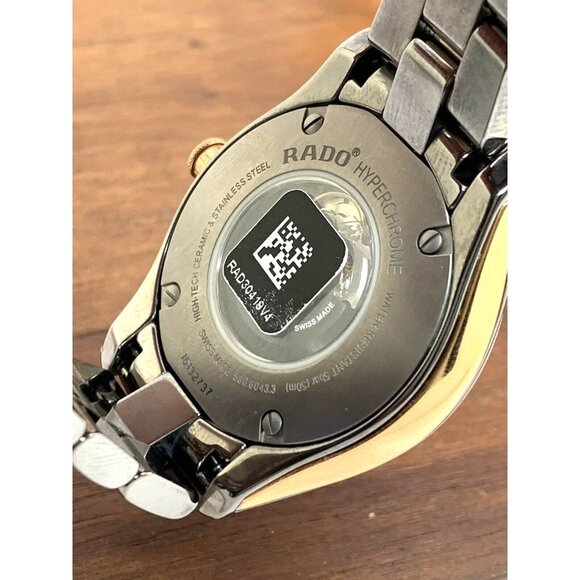 Rado Women's Watch R32043712 Hyperchrome Swiss Automatic Diamond Rose Dial - Picture 7 of 14